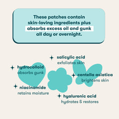 Proactiv Zits Happen Parche Corazón para uso rápido