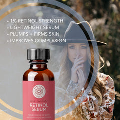 Pure Body Naturals serum vitamina C en botella para luminosidad y antioxidantes