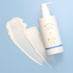 Mezcla de aceites exóticos de Pure Fiji nutre la piel y elasticidad.