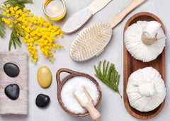 Pure Original Ingredients Sal Epsom, exfoliante grueso para piel suave en casa