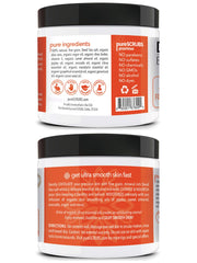 pureSCRUBS esponja natural para finalizar la exfoliación y suavizar la piel.