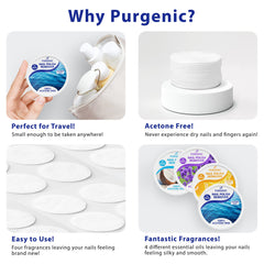 Purgenic envase compacto ideal para bolso o viaje.