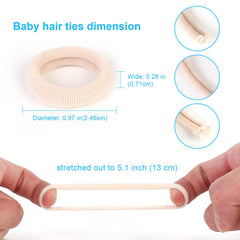 Qarwayoc detalle de algodón y elastano, cómodo y suave para el cabello.