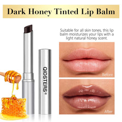 QIDSTERS labial miel tinte natural, ideal para un aspecto diario sutil.