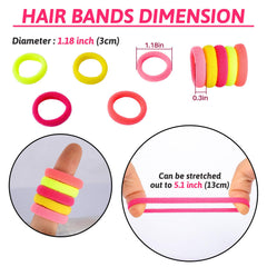 Lazo de pelo QRTVI menta: combina con atuendos y peinados variados
