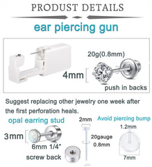 QWALIT aretes opal plano para acabado brillante y cómodo.