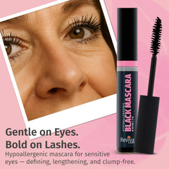 Reviva Labs Mascara alargamiento y definición para pestañas.