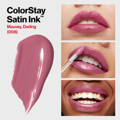 REVLON ColorStay Satin Ink, textura cremosa que desliza con comodidad
