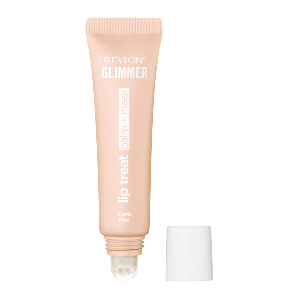 Revlon Glimmer Lip Treat Balm + Mask en aplicación suave para labios hidratados.