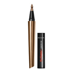 REVLON So Fierce Chrome Ink delineador líquido con aplicación suave para trazos definidos.