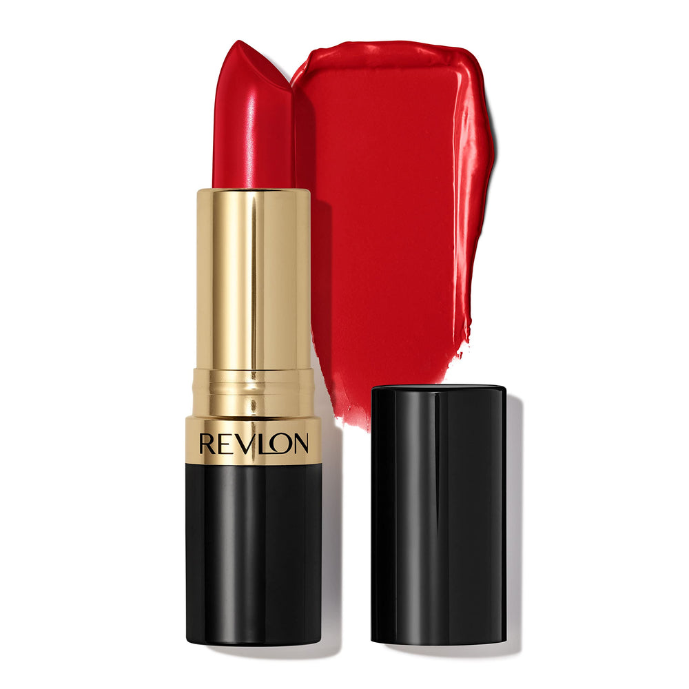 Revlon Barra Labios cremosa roja 775: color intenso y suave para uso diario