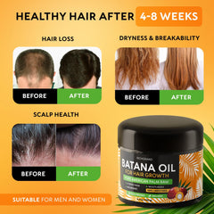 RICHGRAND Aceite de Batana textura cruda, nutrición natural para cabello y piel.