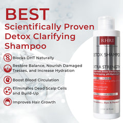 Rida champú cabello nutrido, con brillo y limpieza sin residuo.