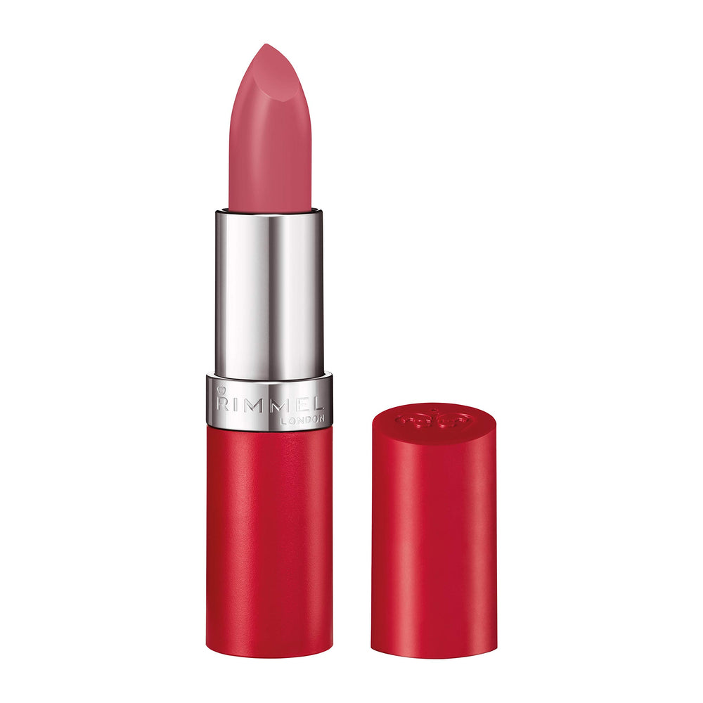Rimmel Kate mate 104, labial de aplicación cremosa para color duradero.