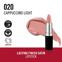 Aplicación suave con Rimmel Lasting Finish Lipstick para acabado uniforme