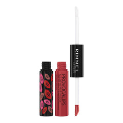 Provocalips de Rimmel, aplicación de color, tono intenso y duradero.