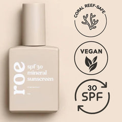 Uso diario al aire libre con SPF 30 para piel delicada.