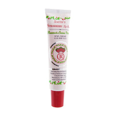 Rosebud bálsamo labial en tubo de fresa, hidratación suave para labios
