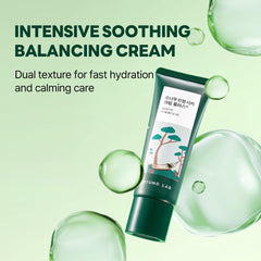 ROUND LAB Pine Cica Calming Cream Plus, textura dual, alivio suave para piel sensible