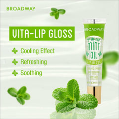 Ruby Kisses Broadway Vita-Lip gloss rosa mosqueta: nutrición con aceites vegetales