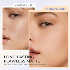 Polvo compacto SACE LADY ofrece cobertura impecable para look natural.
