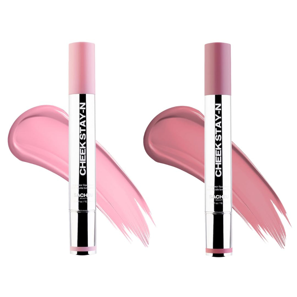 Sacheu Cheek Stay-N, aplicador esponja para aplicación precisa y controlada.