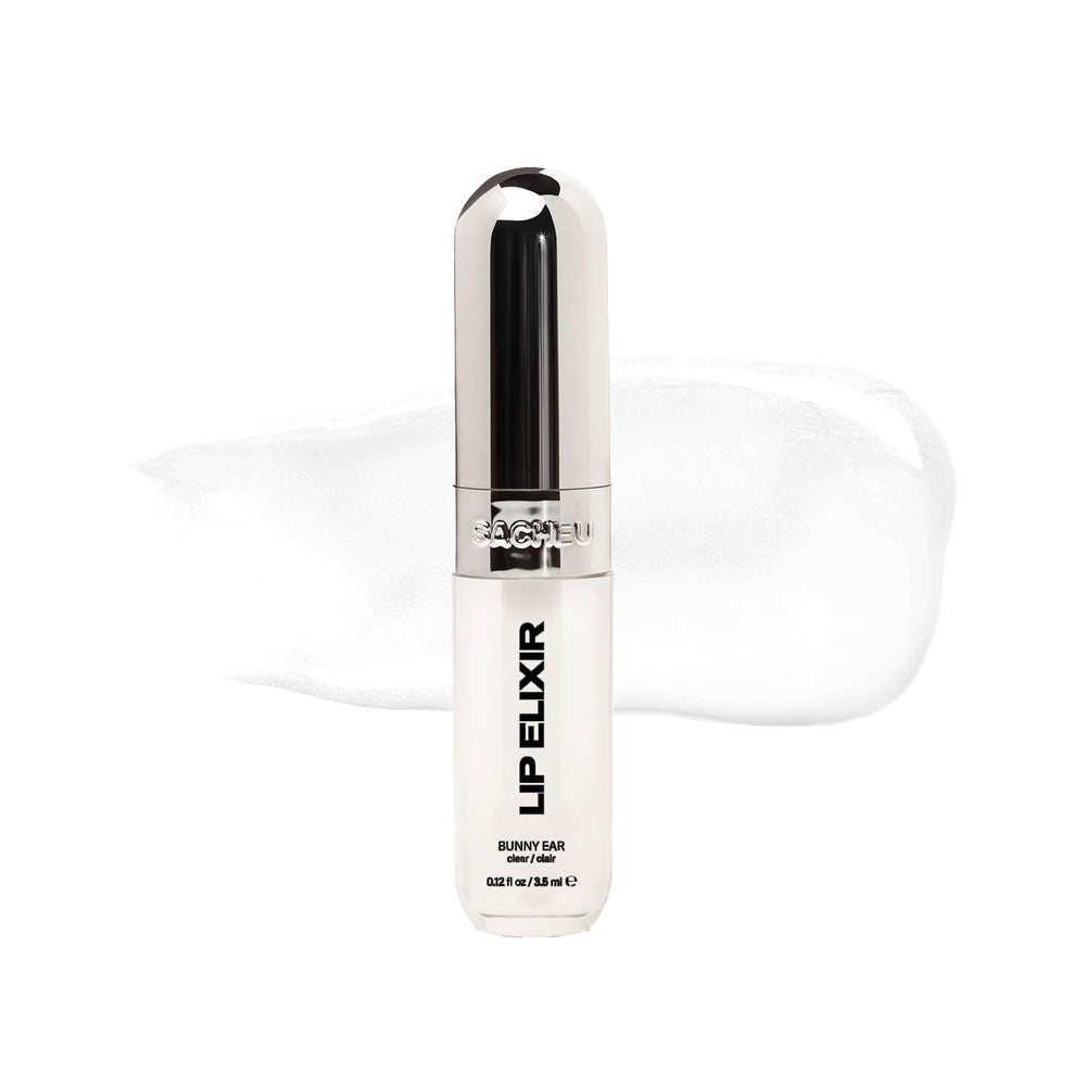 Elixir labial Sacheu nutre y aporta hidratación duradera en un envase transparente