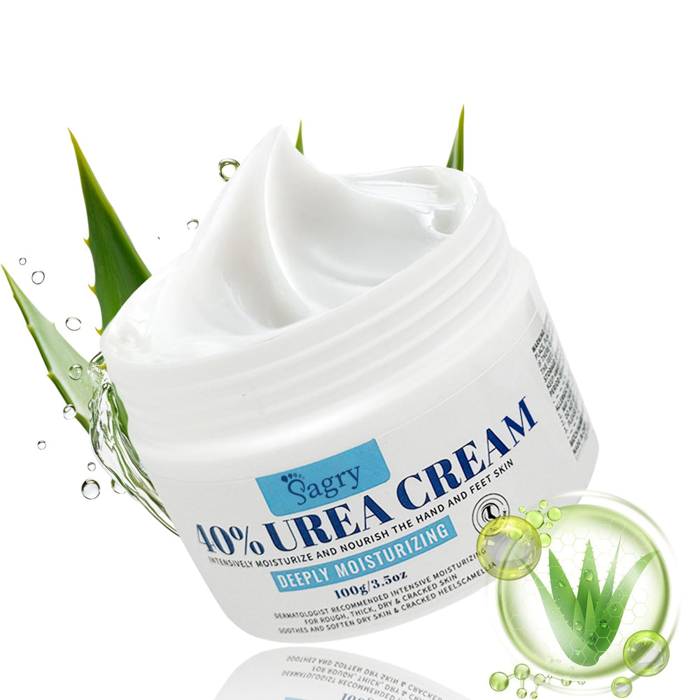 Sagry Crema Urea 40% para pies: hidratación intensa para piel seca.