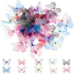 Mariposas Salbsever para manualidades con diseño ingenioso en 10 estilos