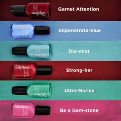 Sally Hansen aplicador suave para una capa uniforme y fácil.