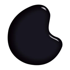 Sally Hansen Xtreme Wear, aplicación sin rayas en tono negro Out para uñas limpias.