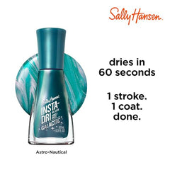 Sally Hansen Insta-Dri Galactic, acabado brillante con destellos estelares.