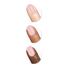 Color suave en tono rosa neutro para uñas elegantes y discretas.
