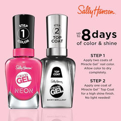 Sally Hansen Miracle Gel resistencia a golpes y desgaste.