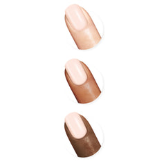 Sally Hansen Miracle Gel: tono sutil Felicidad Transparente para uñas limpias