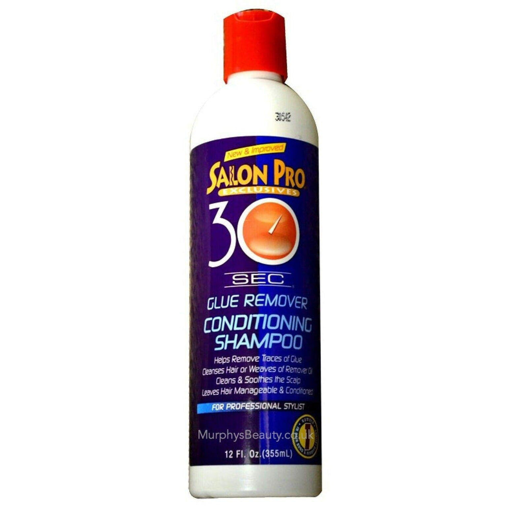 Salon Pro champú removedor, botella blanca, limpieza rápida del cabello