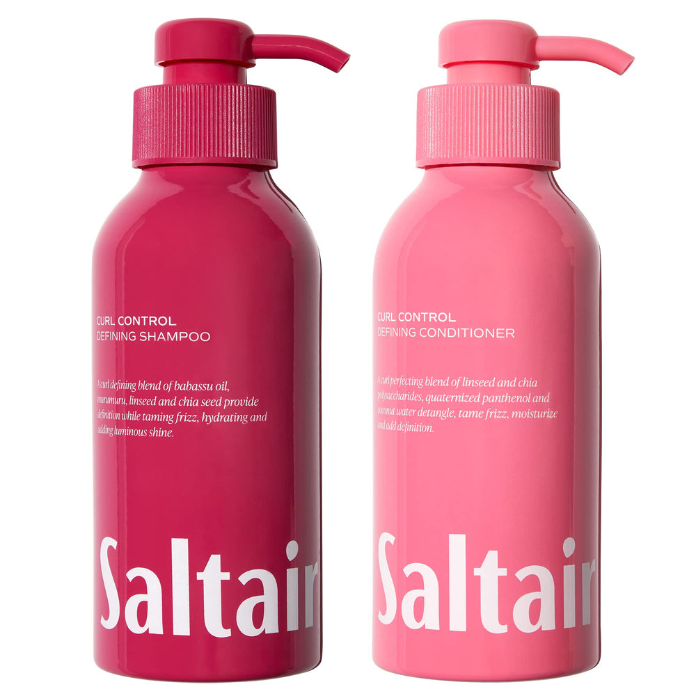 Saltair Curl Control Champú en botella, sensación ligera y limpia