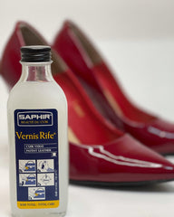 SAPHIR Vernis Rife: aplicación con paño suave para acabado duradero