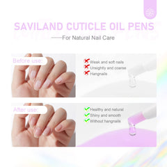 SAVILAND Fortalecimiento de uñas con aceite de cutícula