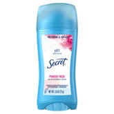 Secret antitranspirante invisible con aroma polvo fresco para todo el día.