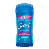 Secret desodorante para mujer, botella de gel claro para uso diario