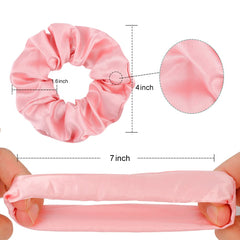 Semato gomas satin rosa, comodidad al atar y evitar tirones.