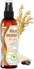 Seven Minerals Fermented Rice Water con romero, botella para revitalizar el cabello.