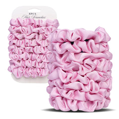 SEVEN STYLE horquillas satinadas mini rosadas, suavidad que cuida el cabello.