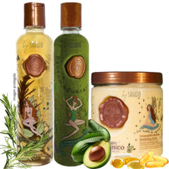SHAEIO RitualBotanico Shampoo Romero botella: estimula crecimiento y nutre el cabello