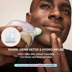 Shark Hydro Infuse BHA hidratante para hidratación profunda y brillo.