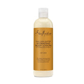 Loción corporal Shea Moisture con karité crudo para hidratación intensa.