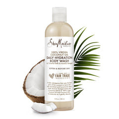 SheaMoisture leche de coco cremosa que suaviza la piel