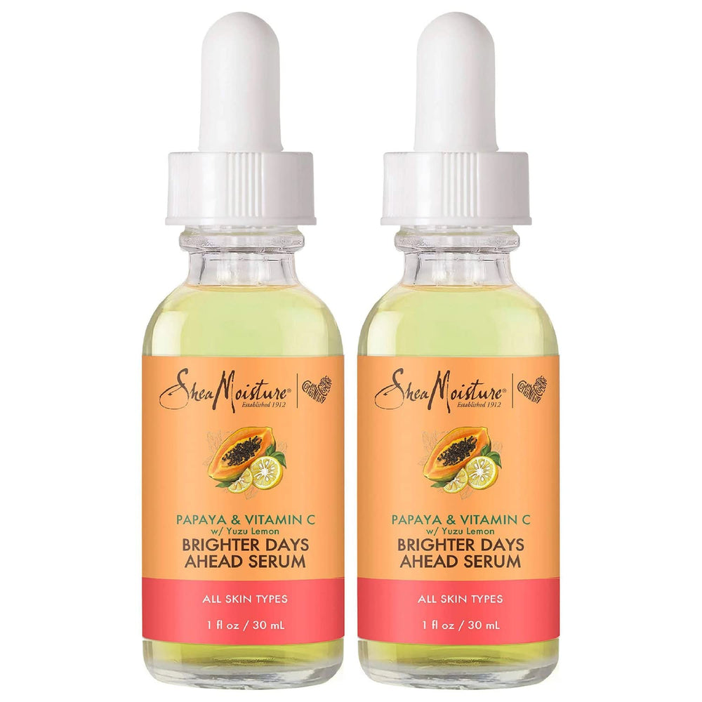 Sérum SheaMoisture Papaya y Vitamina C en botella de 1 oz para hidratación.