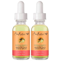 Sérum SheaMoisture Papaya y Vitamina C en botella de 1 oz para hidratación.